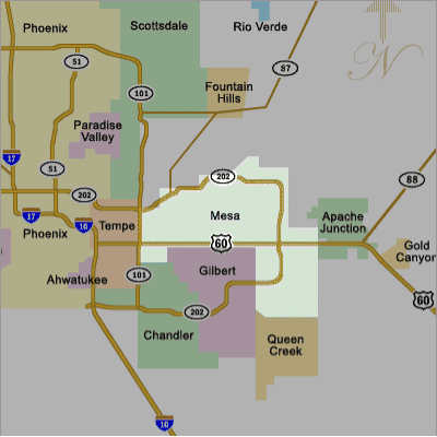 mesa-map